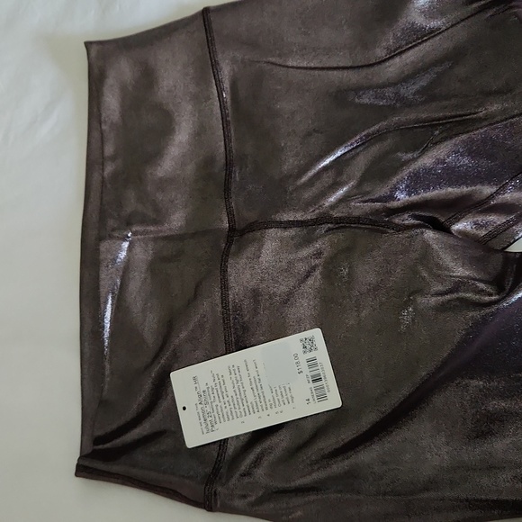 Lululemon Align HR Pant Metallic Leggings 14 - Picture 5 of 7